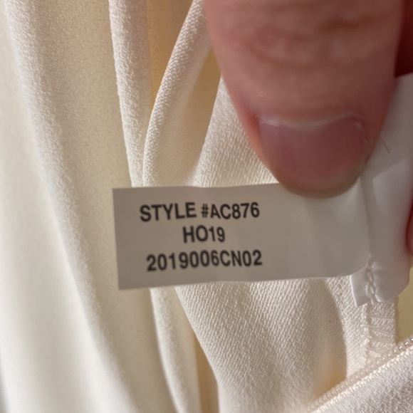 J Crew Sleeveless Ruffle Jumpsuit in 365 crepe - Picture 6 of 6